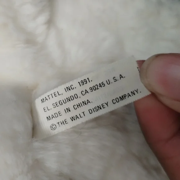 ✓Disney 101 Dalmatians Disney Plush Toys 1991 Mattel - Picture 16 of 17